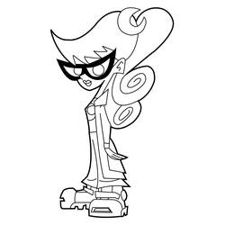 Dibujo para colorear: Johnny Test (Dibujos Animados y Series Animadas) #35175 - Dibujos para Colorear e Imprimir Gratis