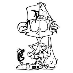 Dibujo para colorear: Kid Paddle (Dibujos Animados y Series Animadas) #213663 - Dibujos para Colorear e Imprimir Gratis