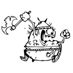 Dibujo para colorear: Kid Paddle (Dibujos Animados y Series Animadas) #213668 - Dibujos para Colorear e Imprimir Gratis
