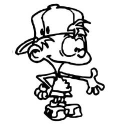 Dibujo para colorear: Kid Paddle (Dibujos Animados y Series Animadas) #213673 - Dibujos para Colorear e Imprimir Gratis