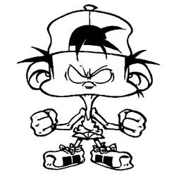 Dibujo para colorear: Kid Paddle (Dibujos Animados y Series Animadas) #213678 - Dibujos para Colorear e Imprimir Gratis