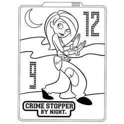 Dibujo para colorear: Kim Possible (Dibujos Animados y Series Animadas) #212331 - Dibujos para Colorear e Imprimir Gratis