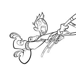 Dibujo para colorear: Kim Possible (Dibujos Animados y Series Animadas) #212347 - Dibujos para Colorear e Imprimir Gratis