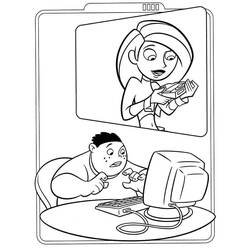 Dibujo para colorear: Kim Possible (Dibujos Animados y Series Animadas) #212355 - Dibujos para Colorear e Imprimir Gratis