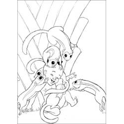 Dibujo para colorear: Kirikou (Dibujos Animados y Series Animadas) #187551 - Dibujos para Colorear e Imprimir Gratis