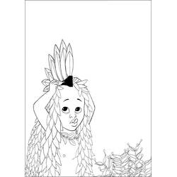 Dibujo para colorear: Kirikou (Dibujos Animados y Series Animadas) #187554 - Dibujos para Colorear e Imprimir Gratis