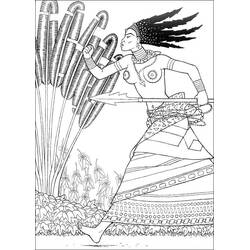 Dibujo para colorear: Kirikou (Dibujos Animados y Series Animadas) #187561 - Dibujos para Colorear e Imprimir Gratis
