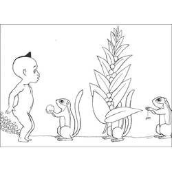 Dibujo para colorear: Kirikou (Dibujos Animados y Series Animadas) #187564 - Dibujos para Colorear e Imprimir Gratis