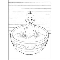 Dibujo para colorear: Kirikou (Dibujos Animados y Series Animadas) #187569 - Dibujos para Colorear e Imprimir Gratis