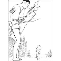 Dibujo para colorear: Kirikou (Dibujos Animados y Series Animadas) #187570 - Dibujos para Colorear e Imprimir Gratis