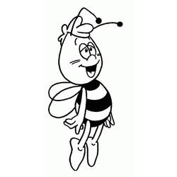 Dibujo para colorear: La Abeja Maya (Dibujos Animados y Series Animadas) #28228 - Dibujos para Colorear e Imprimir Gratis