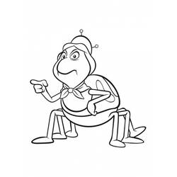 Dibujo para colorear: La Abeja Maya (Dibujos Animados y Series Animadas) #28229 - Dibujos para Colorear e Imprimir Gratis
