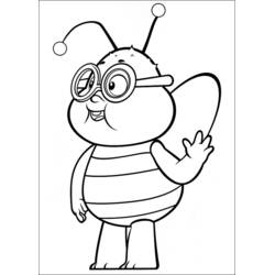 Dibujo para colorear: La Abeja Maya (Dibujos Animados y Series Animadas) #28281 - Dibujos para Colorear e Imprimir Gratis