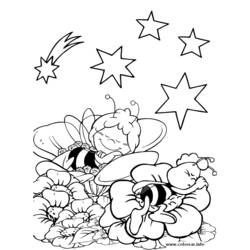 Dibujo para colorear: La Abeja Maya (Dibujos Animados y Series Animadas) #28351 - Dibujos para Colorear e Imprimir Gratis
