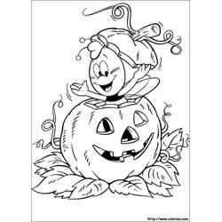 Dibujo para colorear: La Abeja Maya (Dibujos Animados y Series Animadas) #28366 - Dibujos para Colorear e Imprimir Gratis