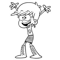 Dibujo para colorear: La Casa Ruidosa (Dibujos Animados y Series Animadas) #184889 - Dibujos para Colorear e Imprimir Gratis