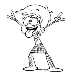 Dibujo para colorear: La Casa Ruidosa (Dibujos Animados y Series Animadas) #184890 - Dibujos para Colorear e Imprimir Gratis