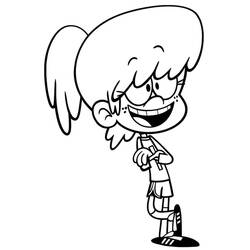 Dibujo para colorear: La Casa Ruidosa (Dibujos Animados y Series Animadas) #184891 - Dibujos para Colorear e Imprimir Gratis