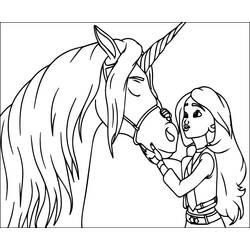 Dibujo para colorear: La Escuela del Unicornio (Dibujos Animados y Series Animadas) #219412 - Dibujos para Colorear e Imprimir Gratis