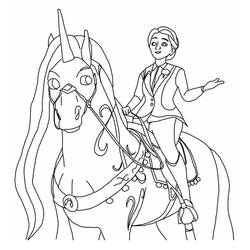 Dibujo para colorear: La Escuela del Unicornio (Dibujos Animados y Series Animadas) #219425 - Dibujos para Colorear e Imprimir Gratis