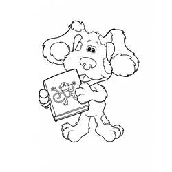 Dibujo para colorear: Las Pistas de Blue (Dibujos Animados y Series Animadas) #207905 - Dibujos para Colorear e Imprimir Gratis
