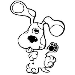 Dibujo para colorear: Las Pistas de Blue (Dibujos Animados y Series Animadas) #207912 - Dibujos para Colorear e Imprimir Gratis