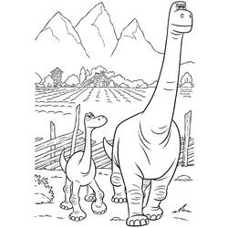 Dibujo para colorear: Le Voyage d’Arlo (Dibujos Animados y Series Animadas) #205717 - Dibujos para Colorear e Imprimir Gratis