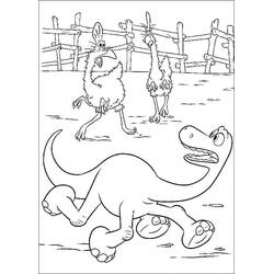 Dibujo para colorear: Le Voyage d’Arlo (Dibujos Animados y Series Animadas) #205734 - Dibujos para Colorear e Imprimir Gratis