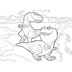 Dibujo para colorear: Le Voyage d’Arlo (Dibujos Animados y Series Animadas) #205740 - Dibujos para Colorear e Imprimir Gratis