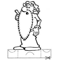 Dibujos para colorear: Leonardo da Vinci - Dibujos para Colorear e Imprimir Gratis