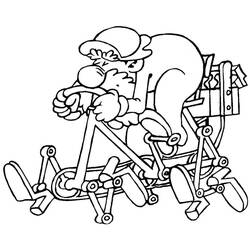 Dibujo para colorear: Leonardo da Vinci (Dibujos Animados y Series Animadas) #213190 - Dibujos para Colorear e Imprimir Gratis