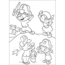 Dibujo para colorear: Little Einsteins (Dibujos Animados y Series Animadas) #45708 - Dibujos para Colorear e Imprimir Gratis
