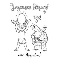 Dibujo para colorear: Lobo Auzou (Dibujos Animados y Series Animadas) #217236 - Dibujos para Colorear e Imprimir Gratis