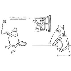 Dibujo para colorear: Lobo Auzou (Dibujos Animados y Series Animadas) #217253 - Dibujos para Colorear e Imprimir Gratis