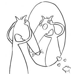 Dibujo para colorear: Lobo Auzou (Dibujos Animados y Series Animadas) #217261 - Dibujos para Colorear e Imprimir Gratis
