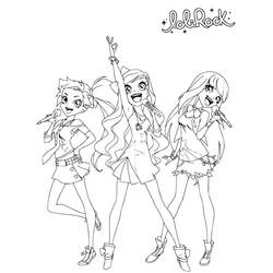 Dibujo para colorear: LoliRock (Dibujos Animados y Series Animadas) #177389 - Dibujos para Colorear e Imprimir Gratis