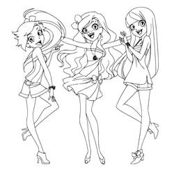 Dibujo para colorear: LoliRock (Dibujos Animados y Series Animadas) #177390 - Dibujos para Colorear e Imprimir Gratis