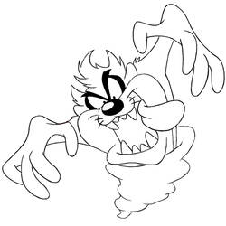 Dibujo para colorear: Looney Tunes (Dibujos Animados y Series Animadas) #39163 - Dibujos para Colorear e Imprimir Gratis