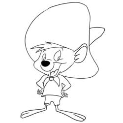 Dibujo para colorear: Looney Tunes (Dibujos Animados y Series Animadas) #39218 - Dibujos para Colorear e Imprimir Gratis