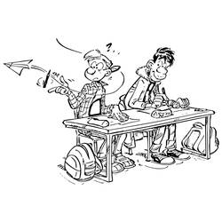 Dibujo para colorear: Los Maestros (Dibujos Animados y Series Animadas) #213682 - Dibujos para Colorear e Imprimir Gratis