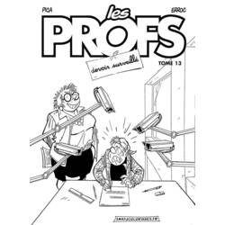 Dibujo para colorear: Los Maestros (Dibujos Animados y Series Animadas) #213686 - Dibujos para Colorear e Imprimir Gratis