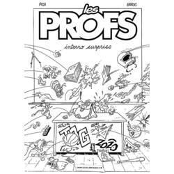 Dibujo para colorear: Los Maestros (Dibujos Animados y Series Animadas) #213690 - Dibujos para Colorear e Imprimir Gratis
