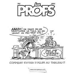 Dibujo para colorear: Los Maestros (Dibujos Animados y Series Animadas) #213692 - Dibujos para Colorear e Imprimir Gratis