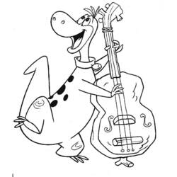 Dibujo para colorear: Los Picapiedra (Dibujos Animados y Series Animadas) #29513 - Dibujos para Colorear e Imprimir Gratis