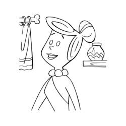 Dibujo para colorear: Los Picapiedra (Dibujos Animados y Series Animadas) #29531 - Dibujos para Colorear e Imprimir Gratis