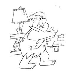 Dibujo para colorear: Los Picapiedra (Dibujos Animados y Series Animadas) #29539 - Dibujos para Colorear e Imprimir Gratis