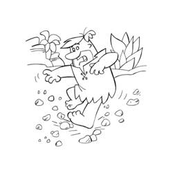 Dibujo para colorear: Los Picapiedra (Dibujos Animados y Series Animadas) #29547 - Dibujos para Colorear e Imprimir Gratis