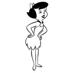 Dibujo para colorear: Los Picapiedra (Dibujos Animados y Series Animadas) #29574 - Dibujos para Colorear e Imprimir Gratis