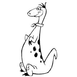 Dibujo para colorear: Los Picapiedra (Dibujos Animados y Series Animadas) #29593 - Dibujos para Colorear e Imprimir Gratis