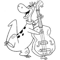 Dibujo para colorear: Los Picapiedra (Dibujos Animados y Series Animadas) #29596 - Dibujos para Colorear e Imprimir Gratis